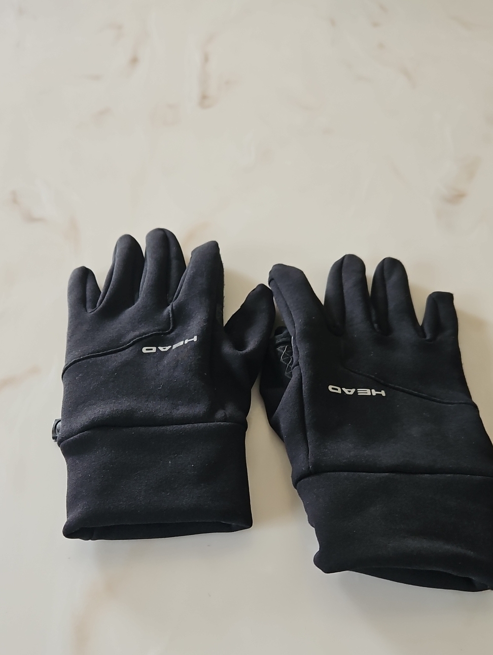 Head Womens Black Performance Gloves with Touchscreen Tips
